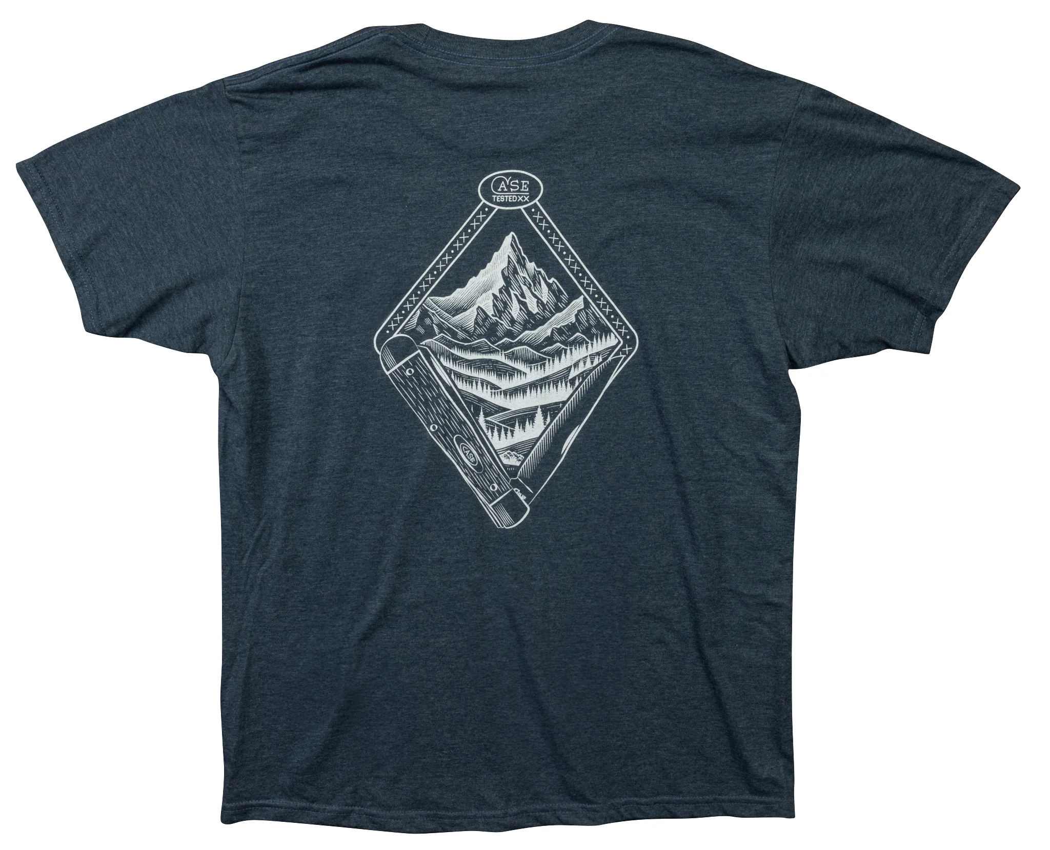 Navy Heather T-Shirt - Image 3