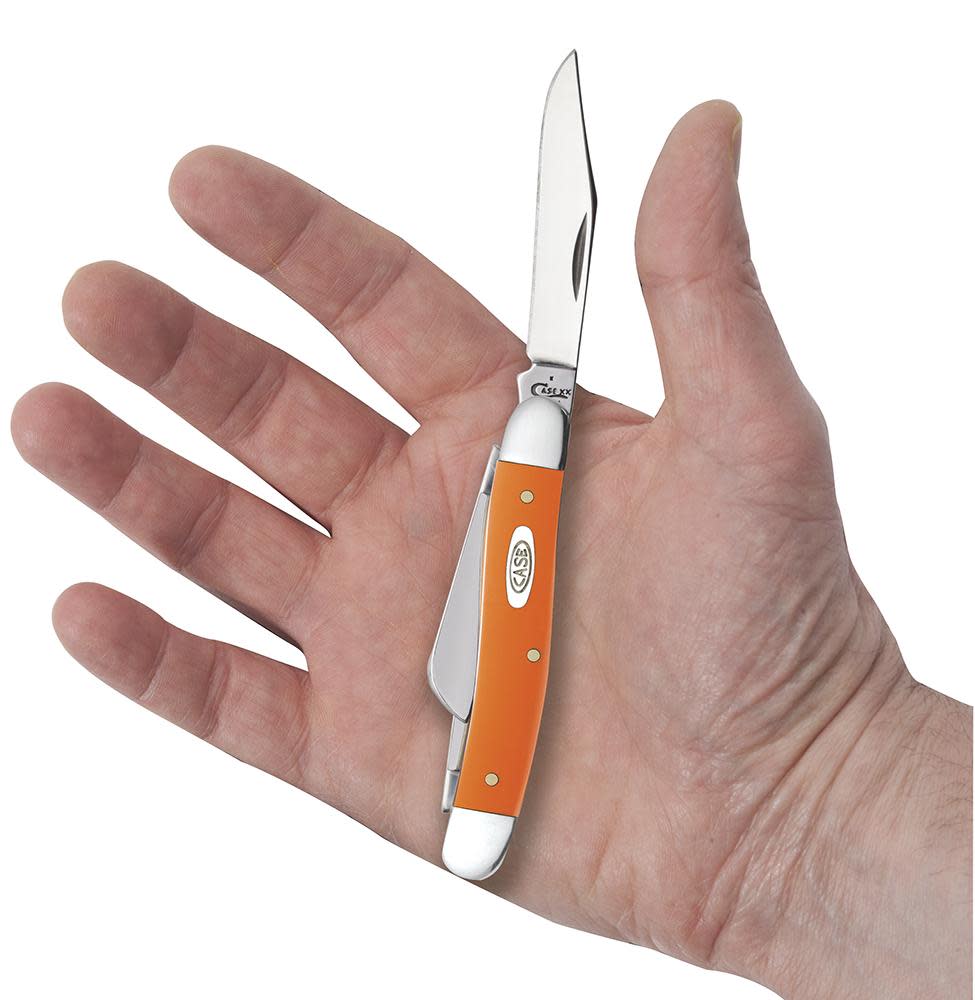 Smooth Orange Synthetic Medium Stockman - Image 5