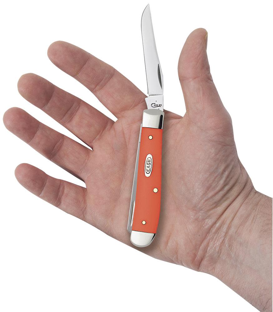 Orange Synthetic Mini Trapper - Image 5