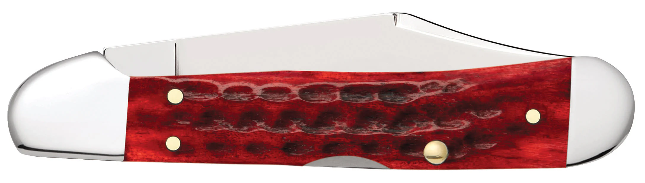 Pocket Worn® Corn Cob Jigged Old Red Bone Mini CopperLock® - Image 3