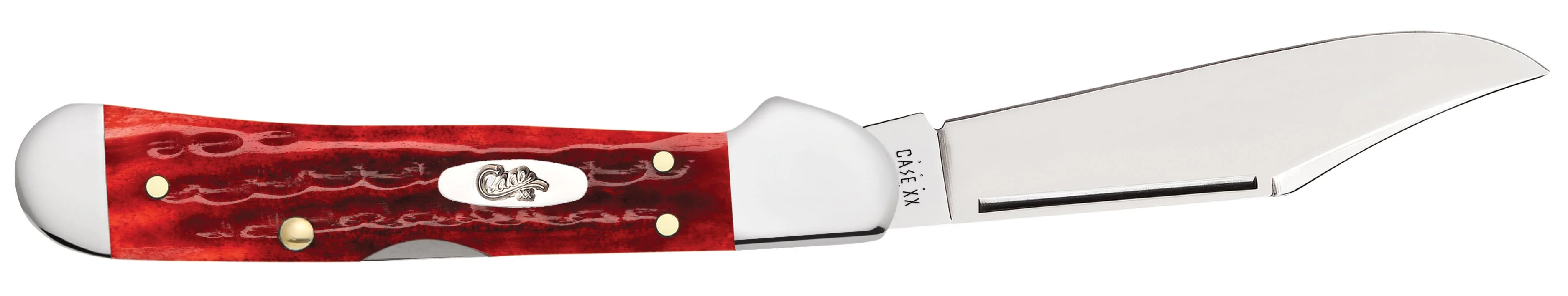 Pocket Worn® Corn Cob Jigged Old Red Bone Mini CopperLock® - Image 4