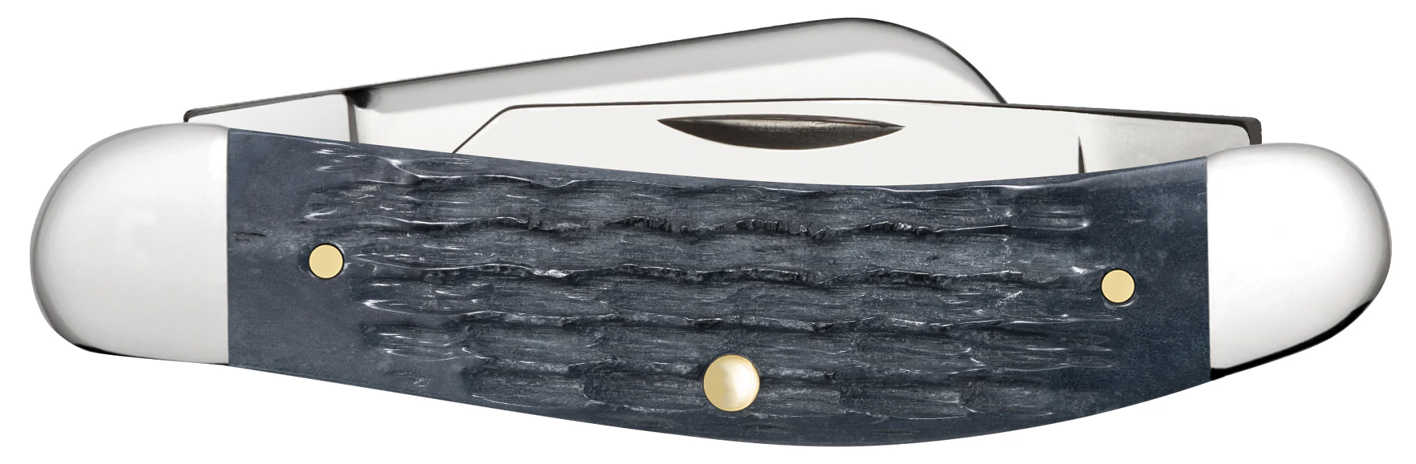 Pocket Worn® Crandall Jigged Gray Bone CS Sowbelly - Image 3