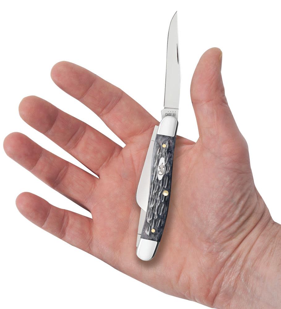 Pocket Worn® Crandall Jig Gray Bone Medium Stockman - Image 6
