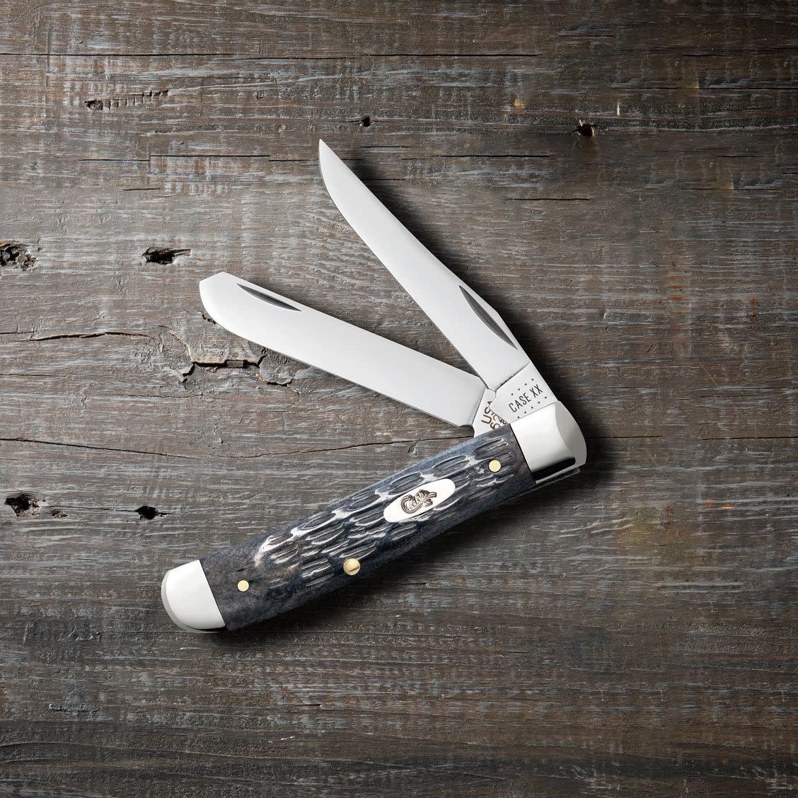 Pocket Worn® Crandall Jig Gray Bone Mini Trapper - Image 2