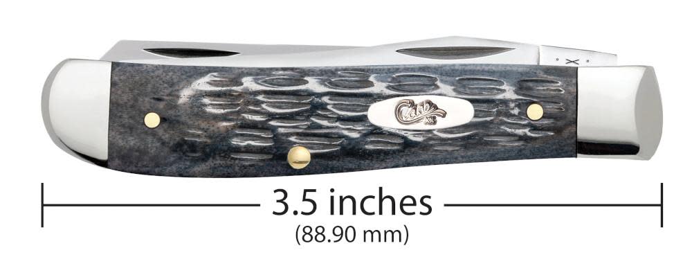 Pocket Worn® Crandall Jig Gray Bone Mini Trapper - Image 3