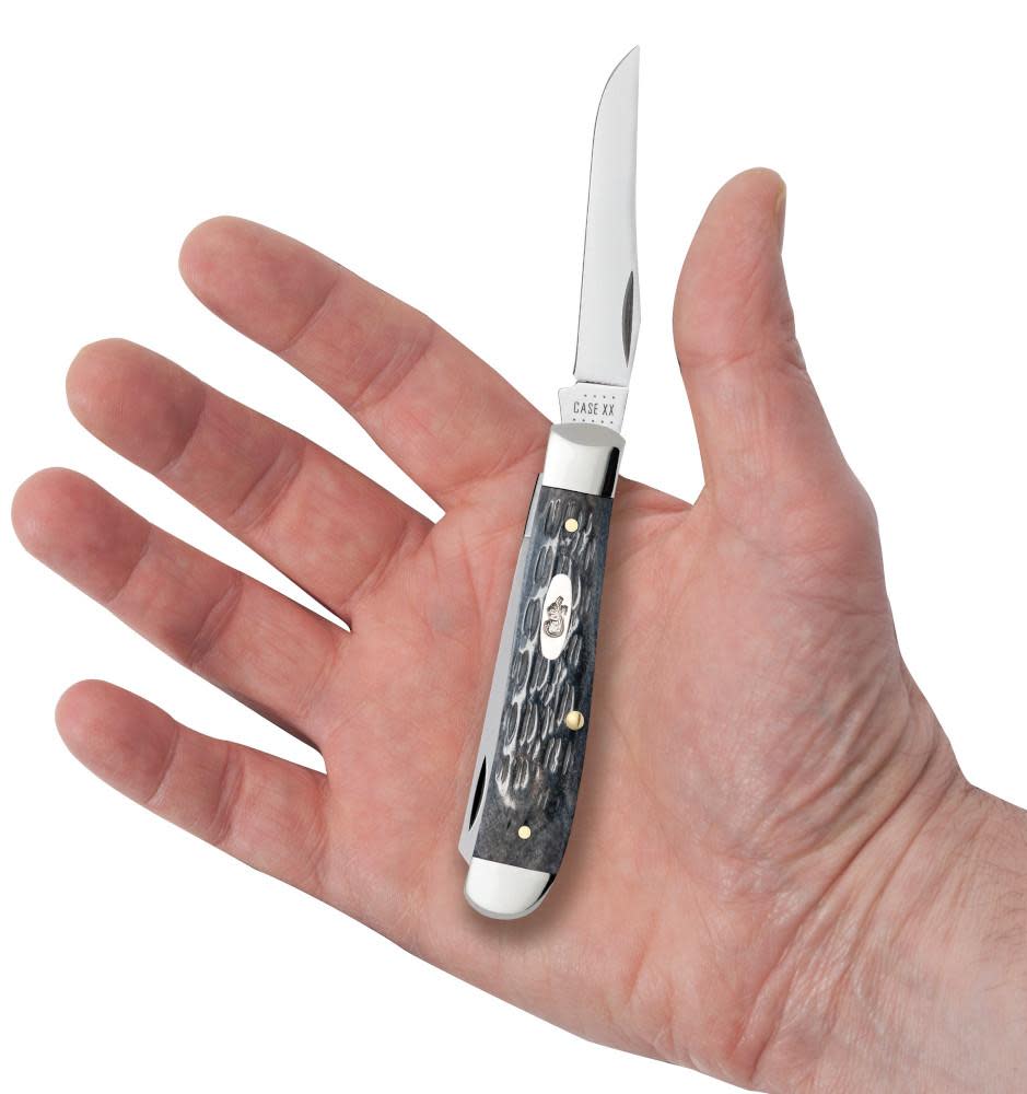 Pocket Worn® Crandall Jig Gray Bone Mini Trapper - Image 6