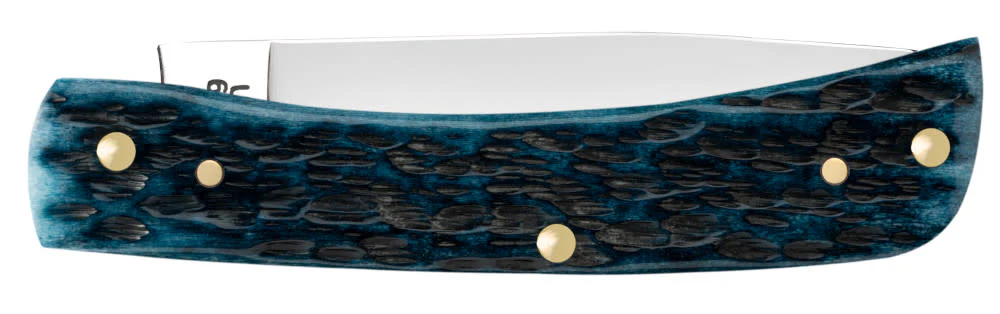 Pocket Worn® Peach Seed Jig Mediterranean Blue Bone Sod Buster® Jr - Image 3