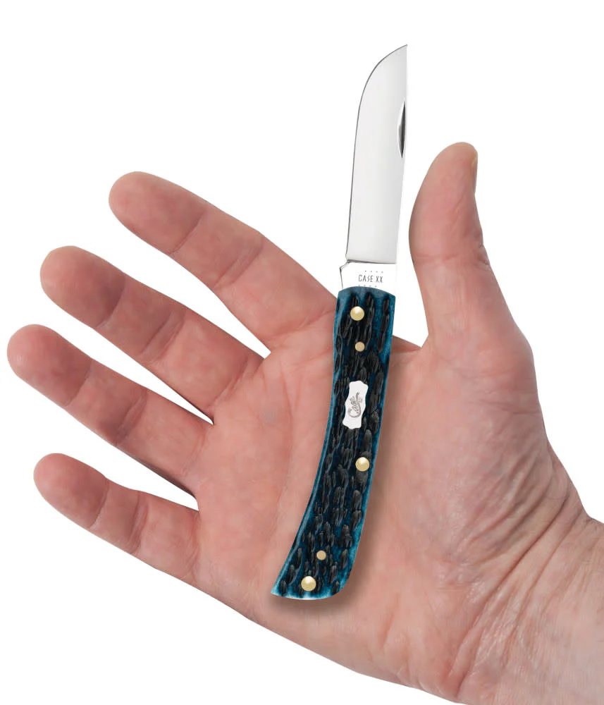 Pocket Worn® Peach Seed Jig Mediterranean Blue Bone Sod Buster® Jr - Image 5