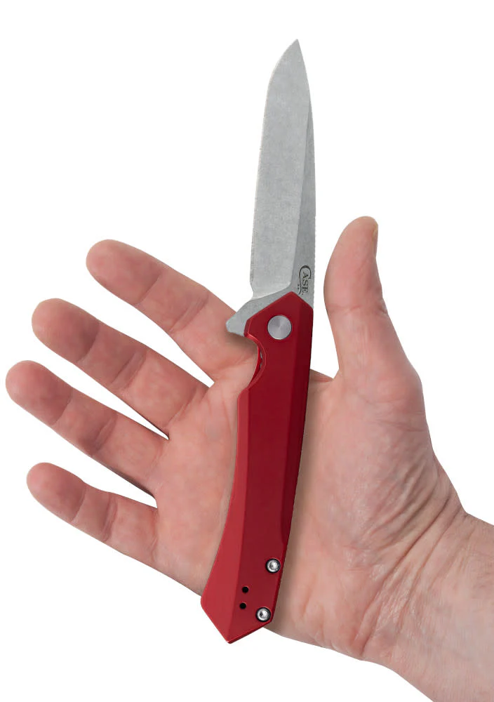 Red Anodized Aluminum Kinzua® with Spear Blade - Image 6