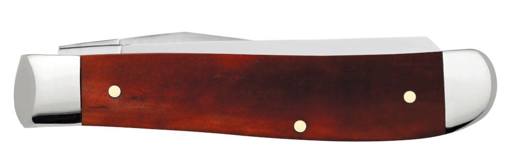Religious Sayings Matthew 28: 19-20 Embellished Smooth Chestnut Bone Mini Trapper - Image 4