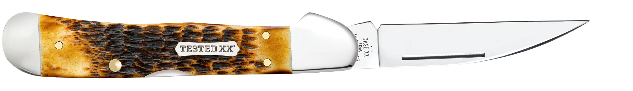 Rogers Jigged Burnt Amber Bone CS CopperLock® - Image 4