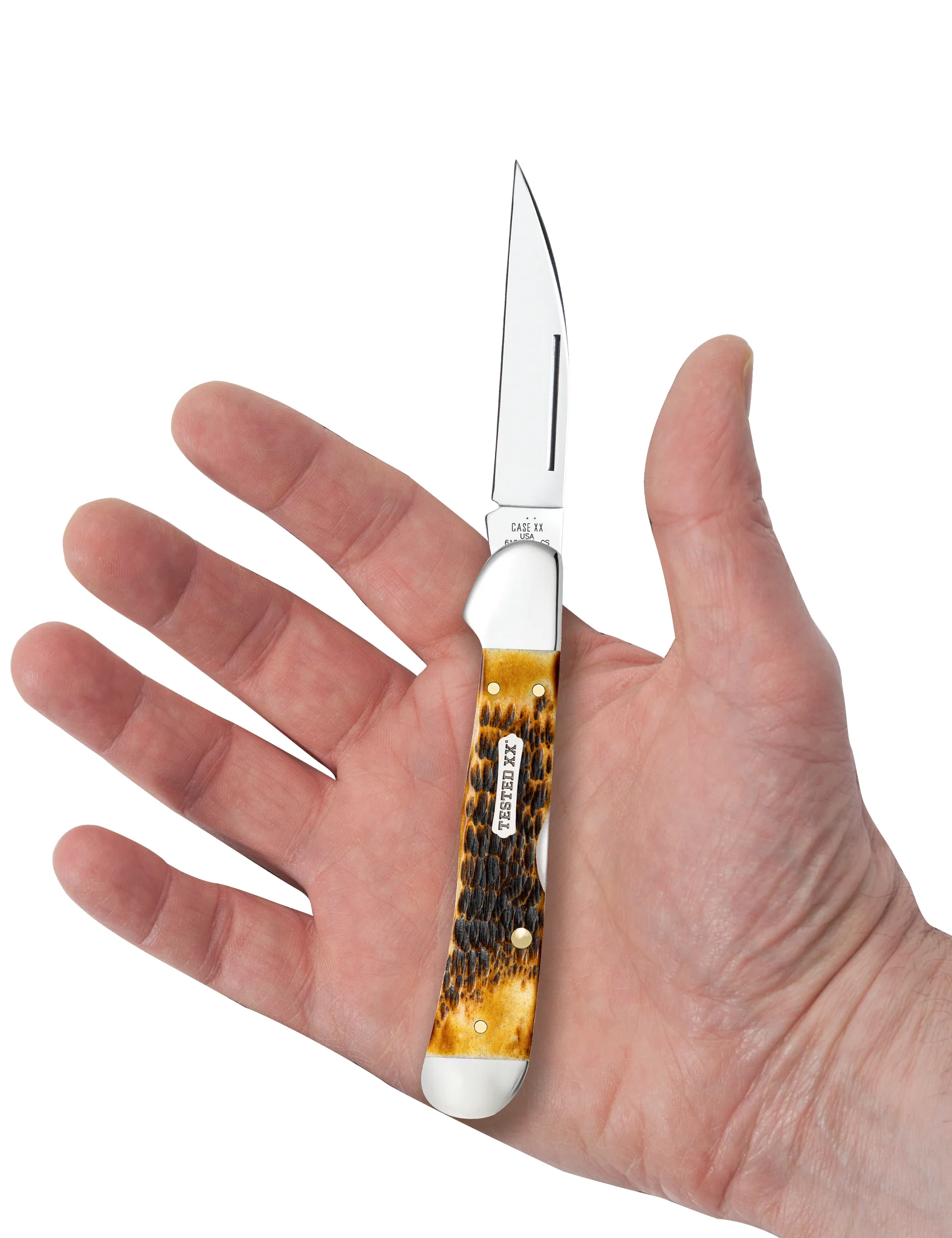 Rogers Jigged Burnt Amber Bone CS CopperLock® - Image 5