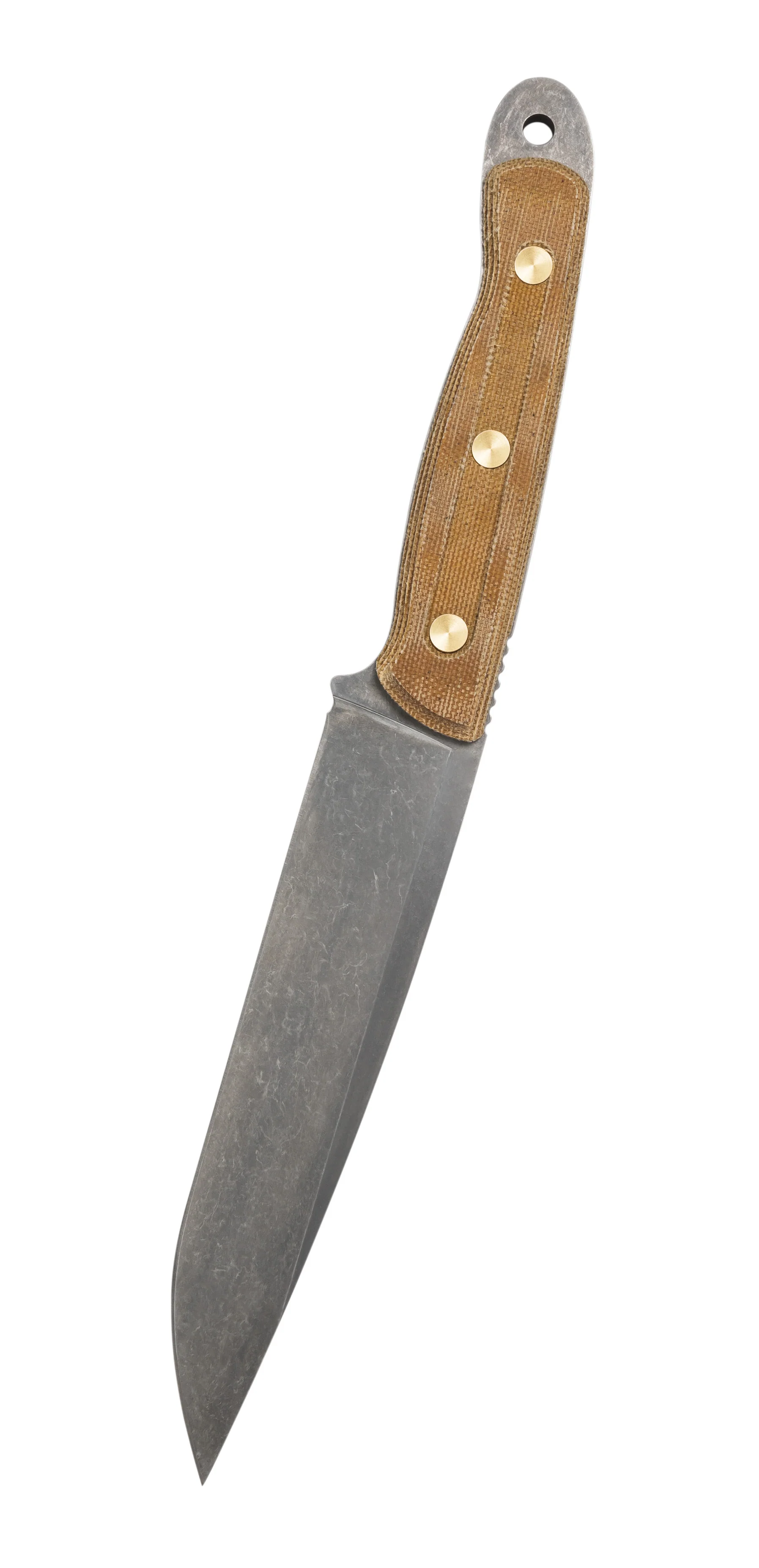Roland Welker Smooth Natural Micarta® RW 100 Hunter - Image 3