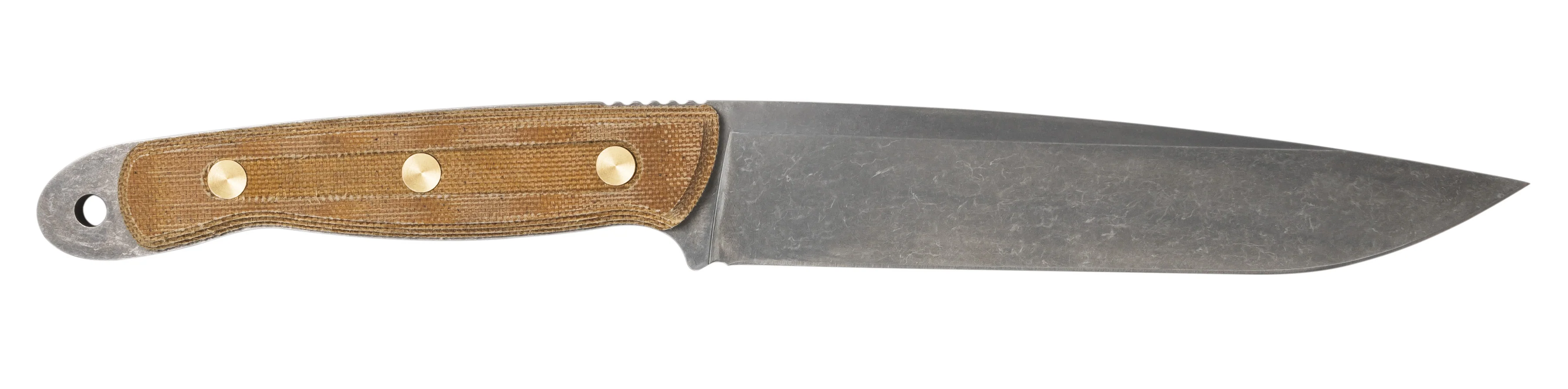 Roland Welker Smooth Natural Micarta® RW Caper - Image 6