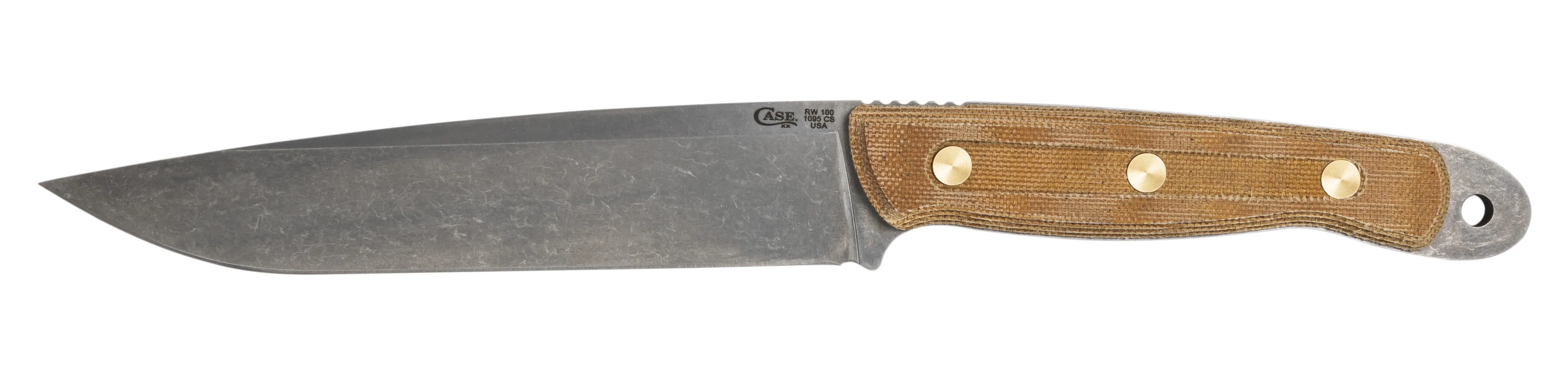 Roland Welker Smooth Natural Micarta® RW 100 Hunter - Image 6