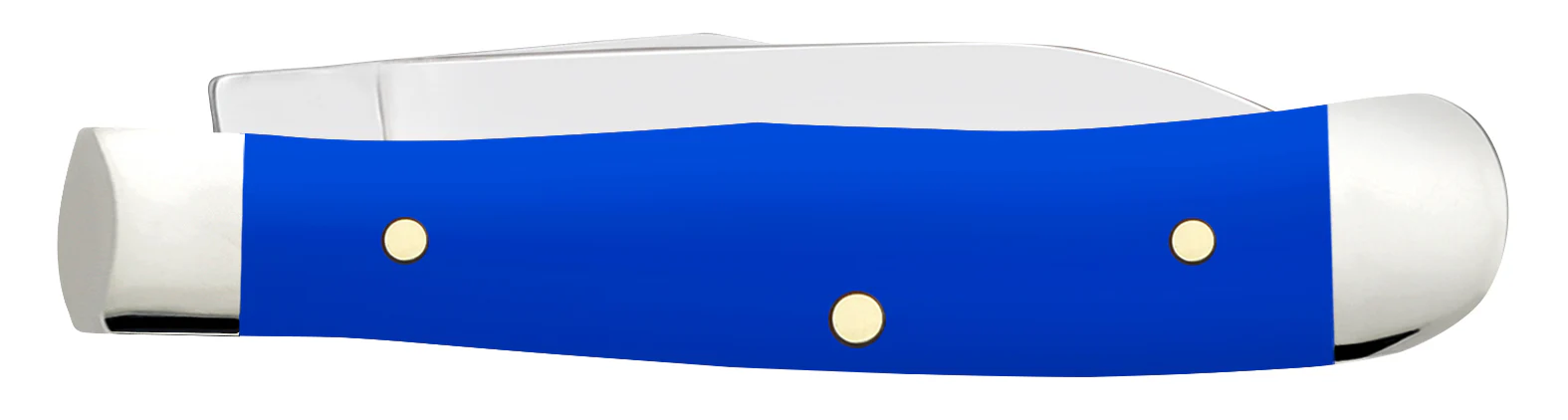 Royal Blue Synthetic Smooth Tiny Trapper - Image 3