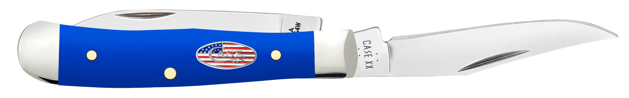 Royal Blue Synthetic Smooth Tiny Trapper - Image 4