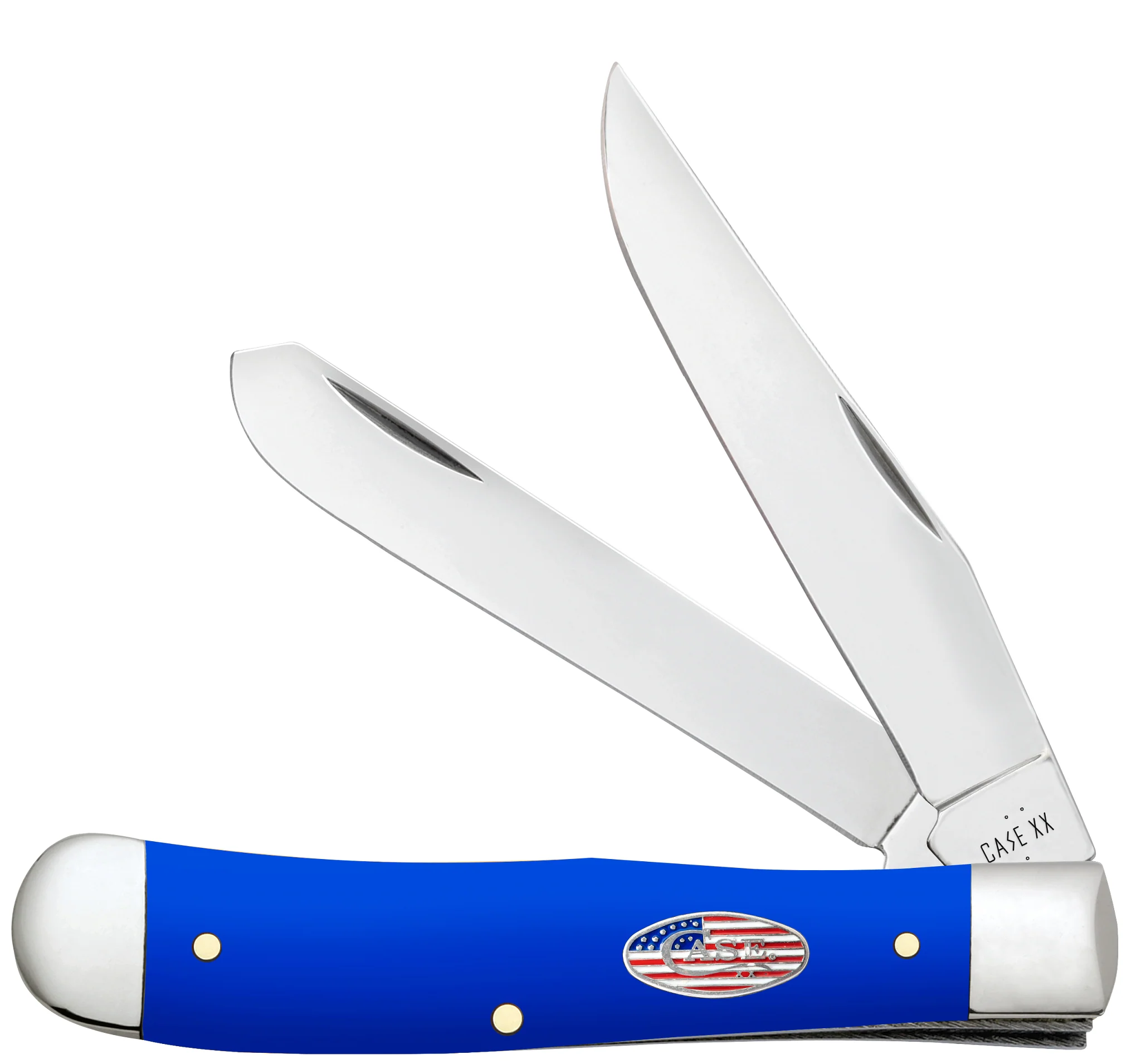 Royal Blue Synthetic Smooth Trapper