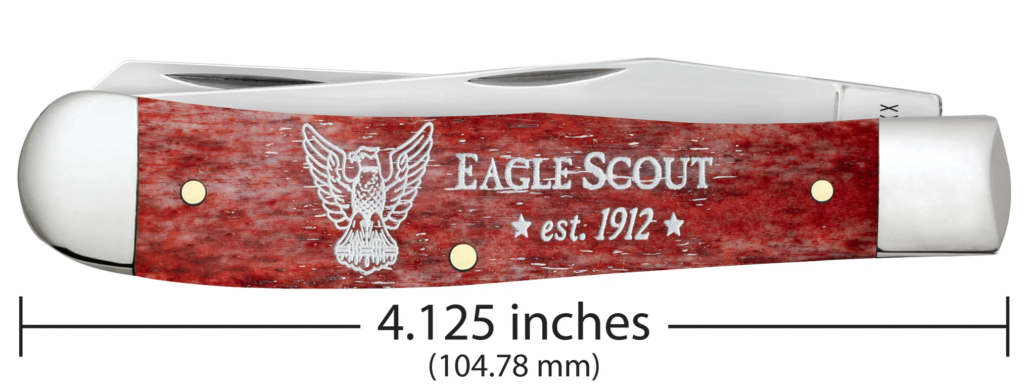 Scouting America™ Embellished Smooth Old Red Bone Trapper Gift Set - Image 2
