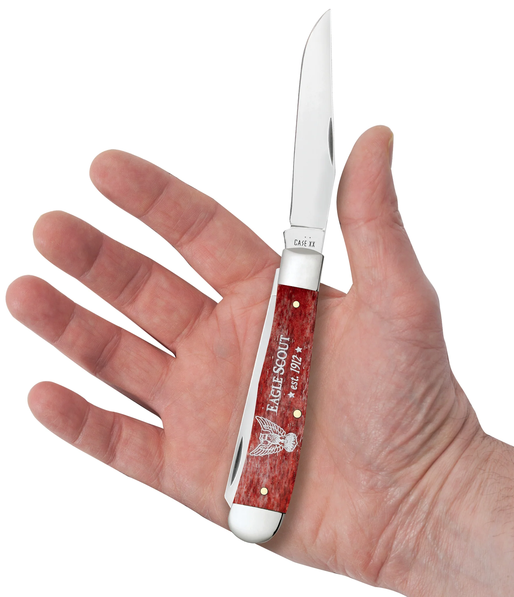 Scouting America™ Embellished Smooth Old Red Bone Trapper Gift Set - Image 5