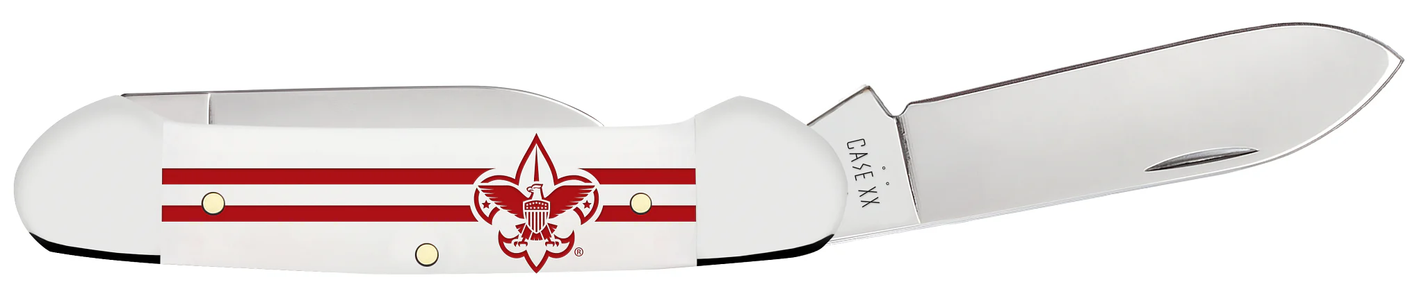 Scouting America™ Embellished Smooth White Synthetic Canoe - Image 4
