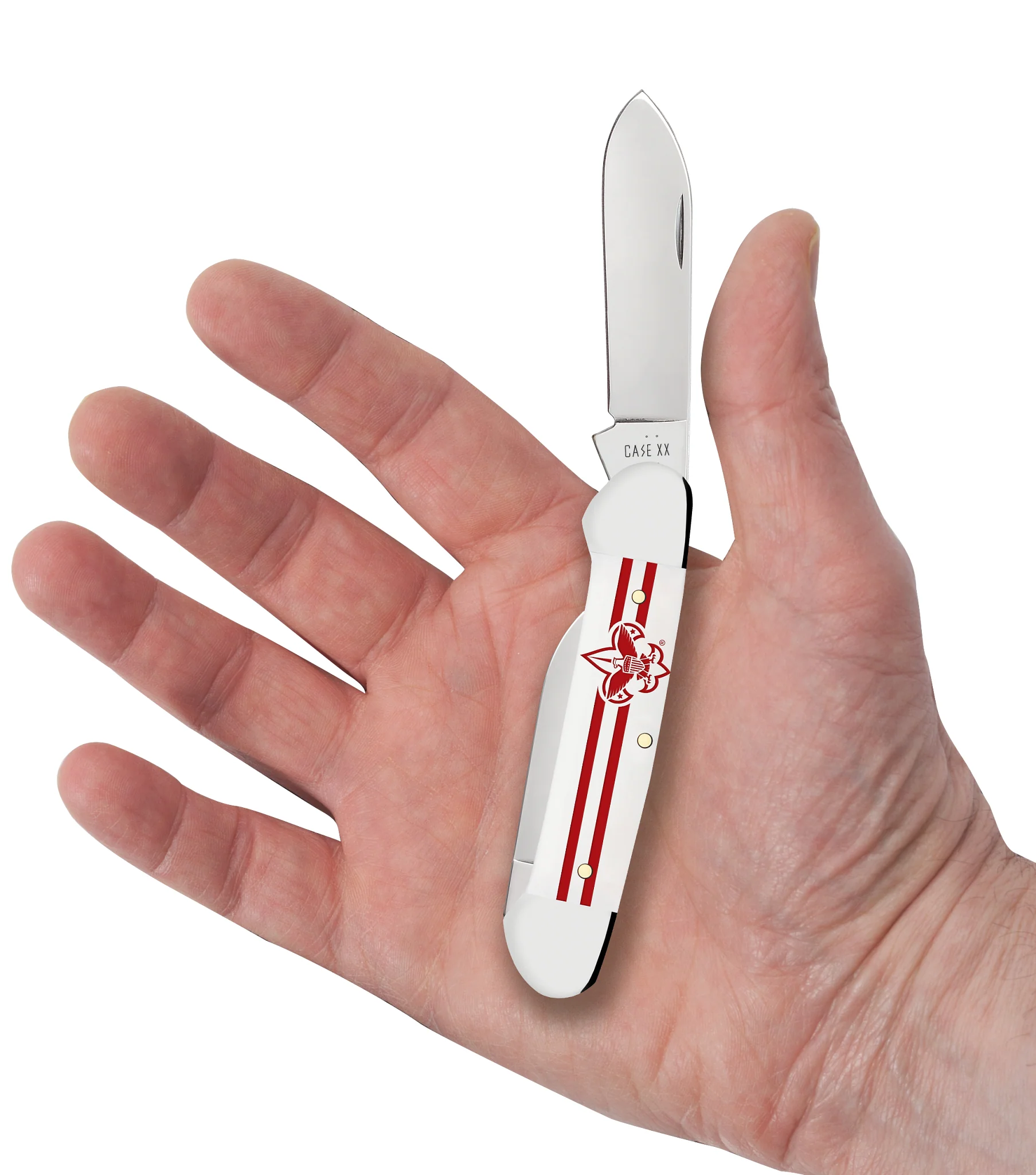 Scouting America™ Embellished Smooth White Synthetic Canoe - Image 5