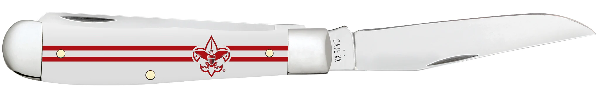 Scouting America™ Embellished Smooth White Synthetic Trapper - Image 4