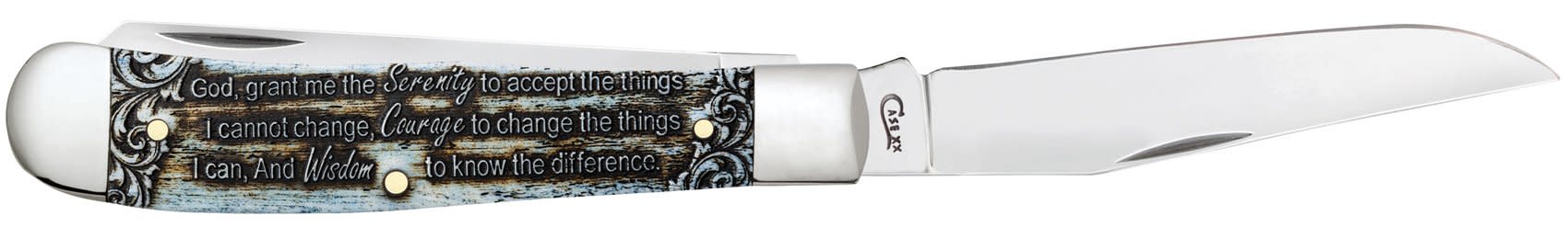 Serenity Prayer Smooth Natural Bone Trapper - Image 4