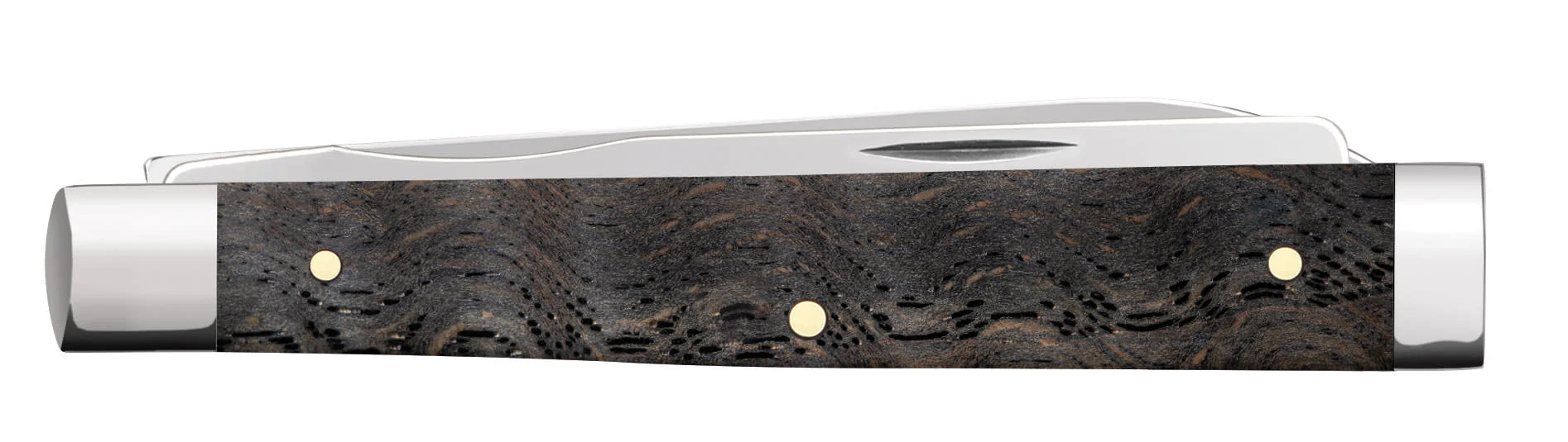 Smooth Black Curly Oak Wood Baby Doc - Image 3
