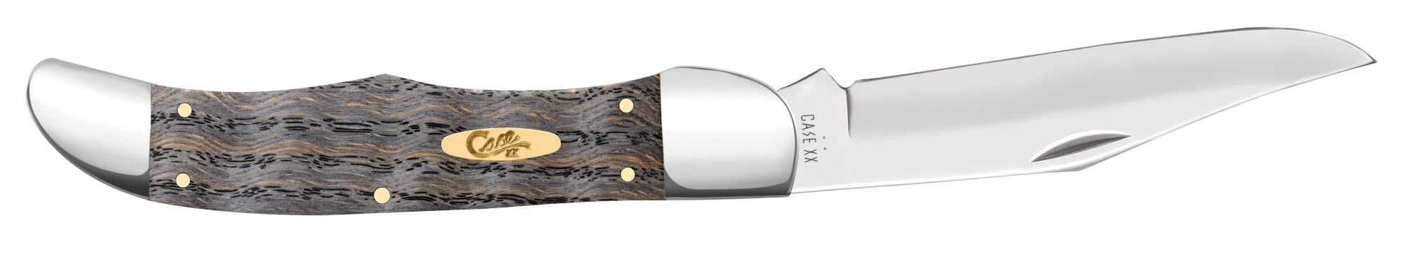 Smooth Black Curly Oak Wood Folding Hunter - Image 4