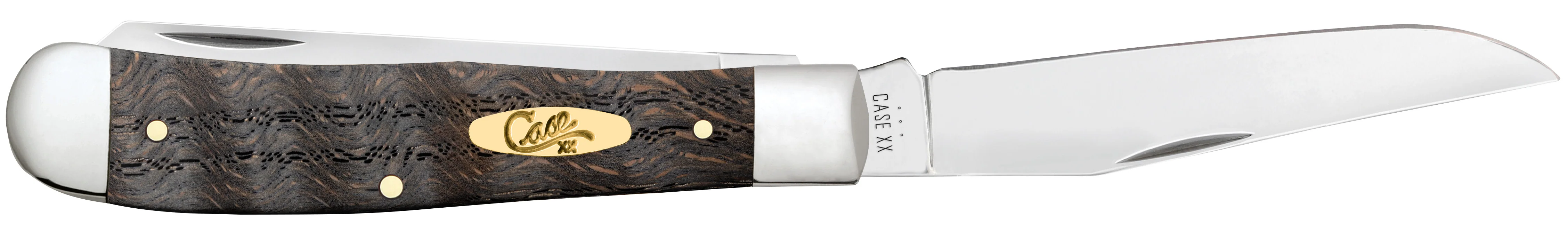 Smooth Black Curly Oak Wood Trapper - Image 4