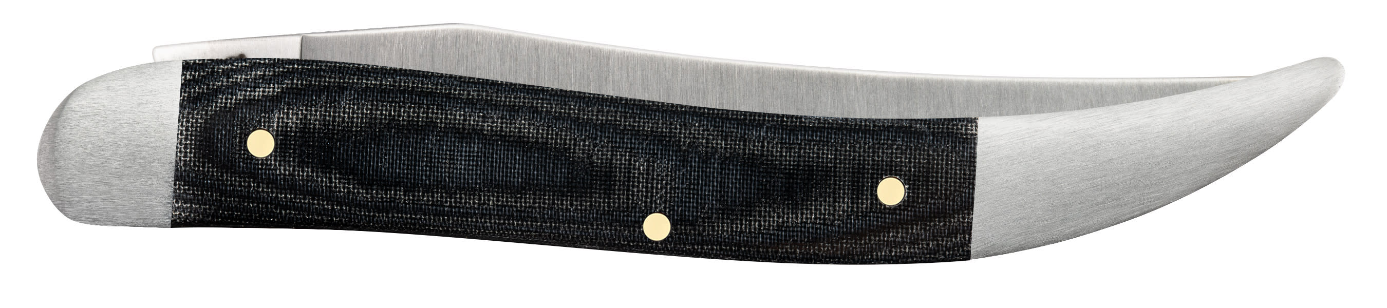 Smooth Black Micarta® Medium Texas Toothpick - Image 3