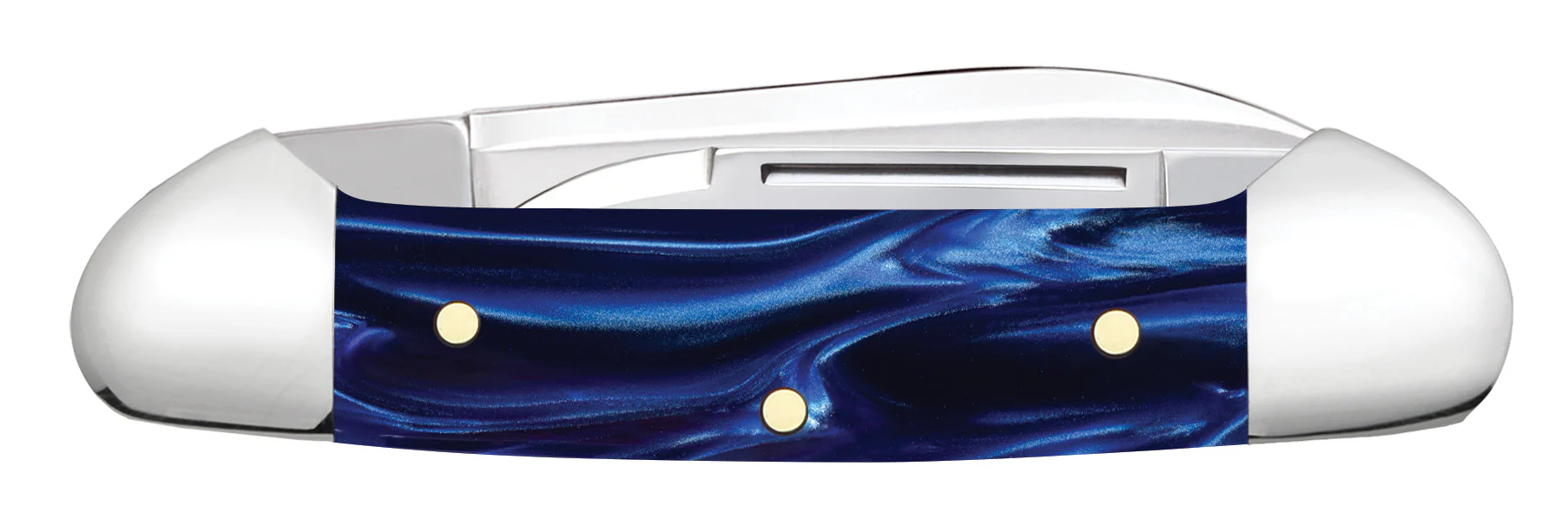 Smooth Blue Pearl Kirinite® Baby Butterbean - Image 3