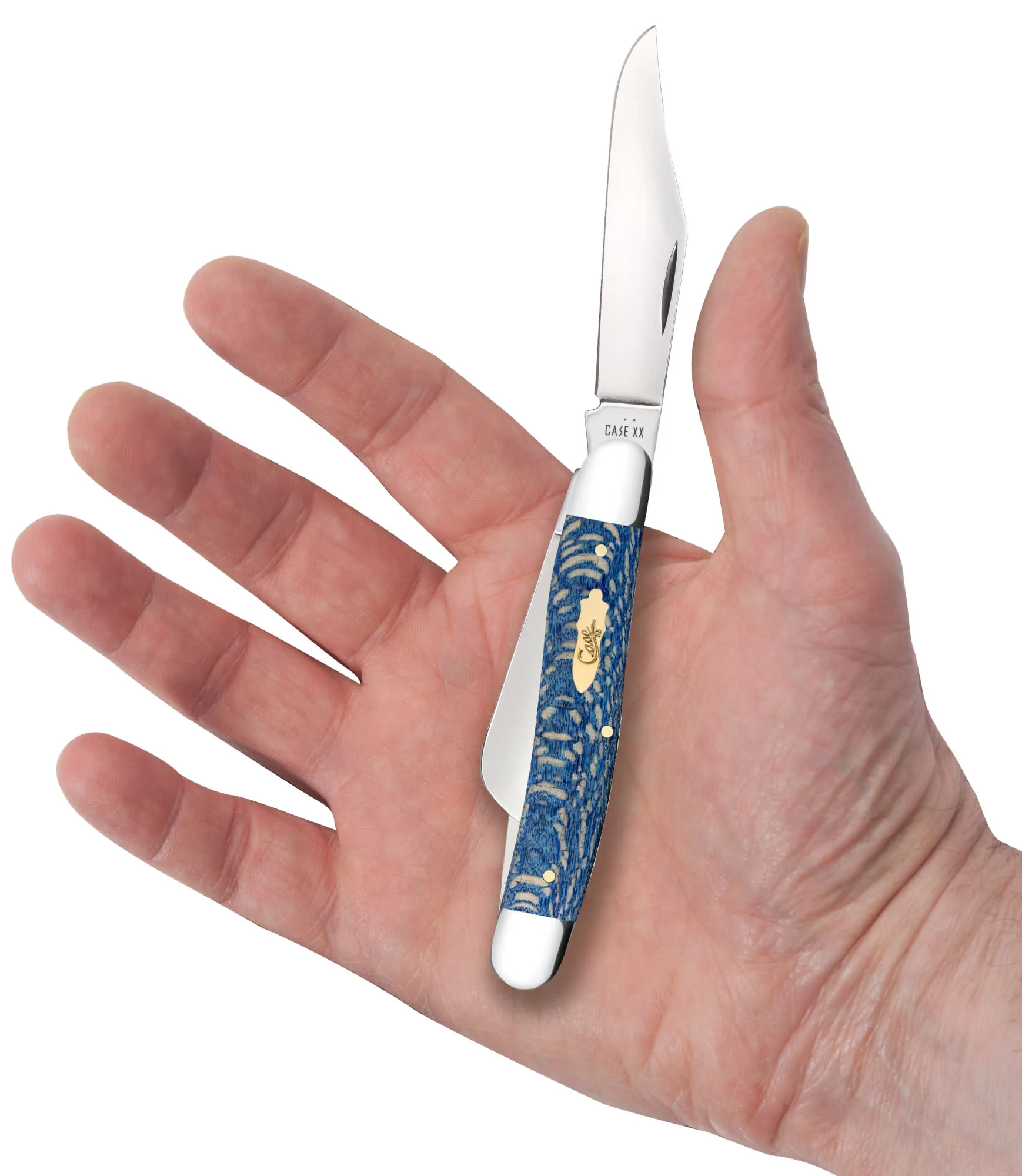 Smooth Blue Sycamore Wood Stockman - Image 5