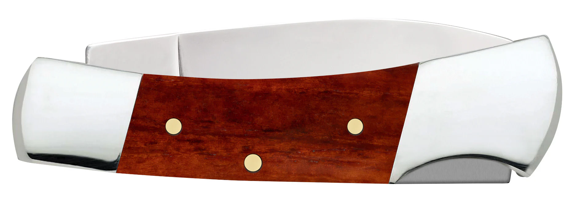 Smooth Chestnut Bone Lockback - Image 3