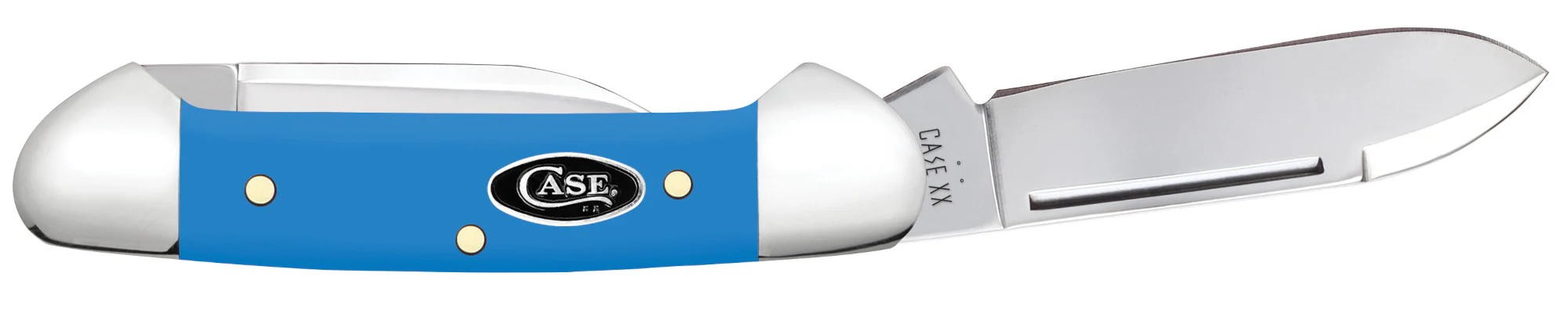 Smooth Light Blue Synthetic Baby Butterbean - Image 4