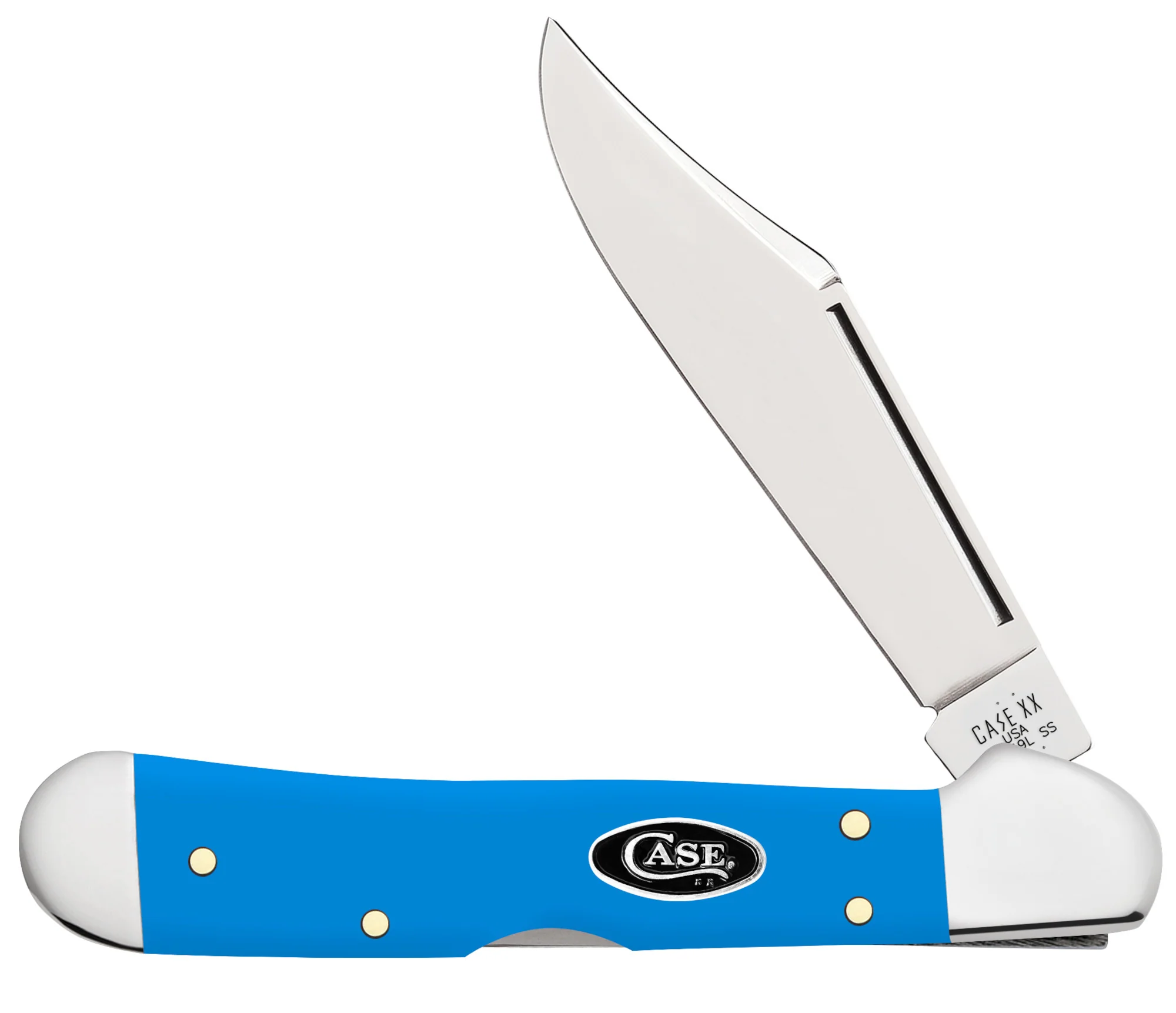 Smooth Light Blue Synthetic Mini CopperLock®