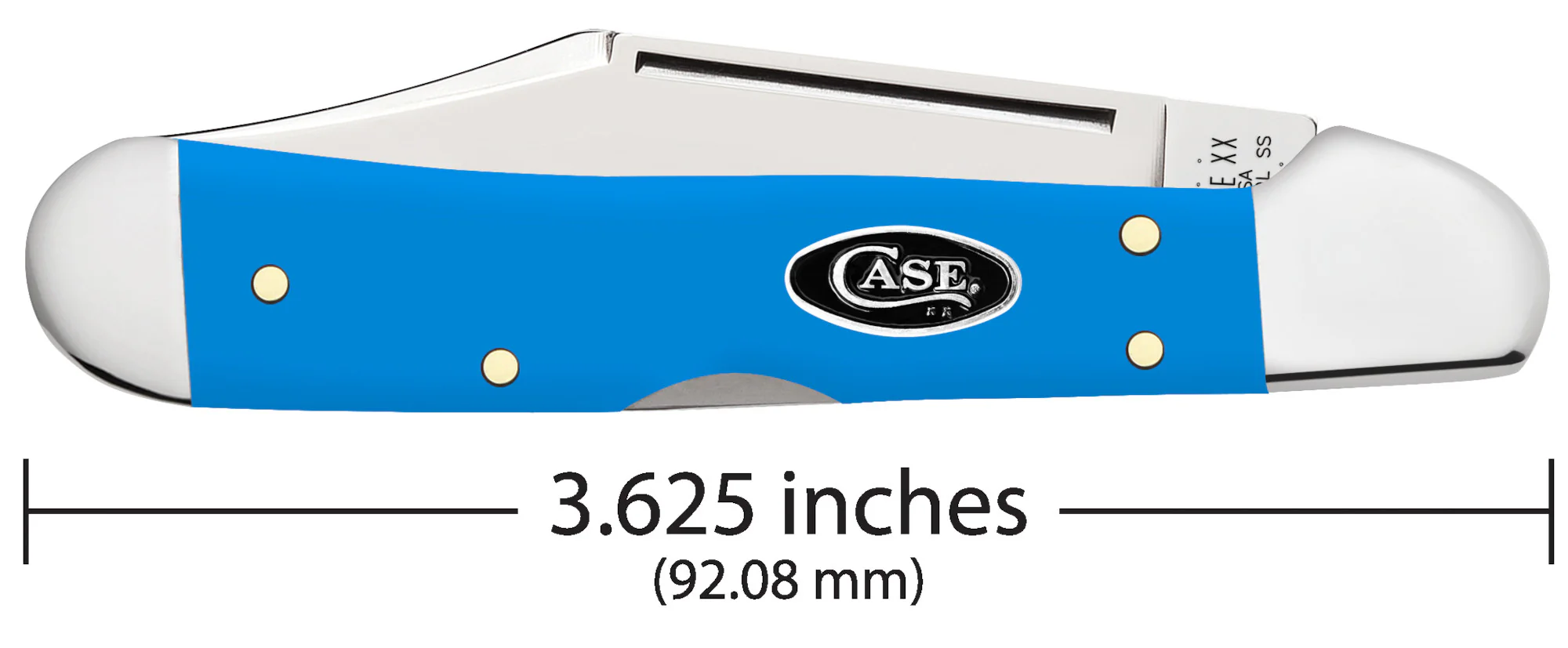 Smooth Light Blue Synthetic Mini CopperLock® - Image 2
