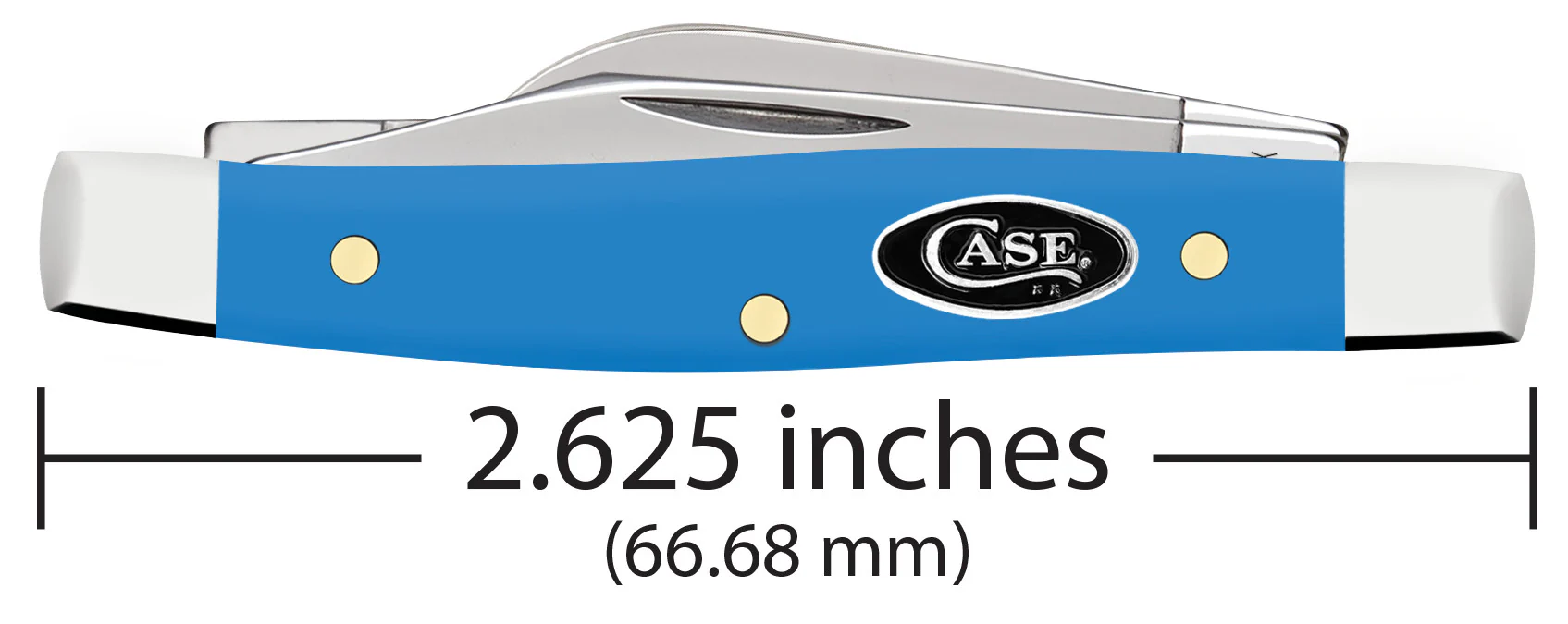 Smooth Light Blue Synthetic Small Stockman - Image 2