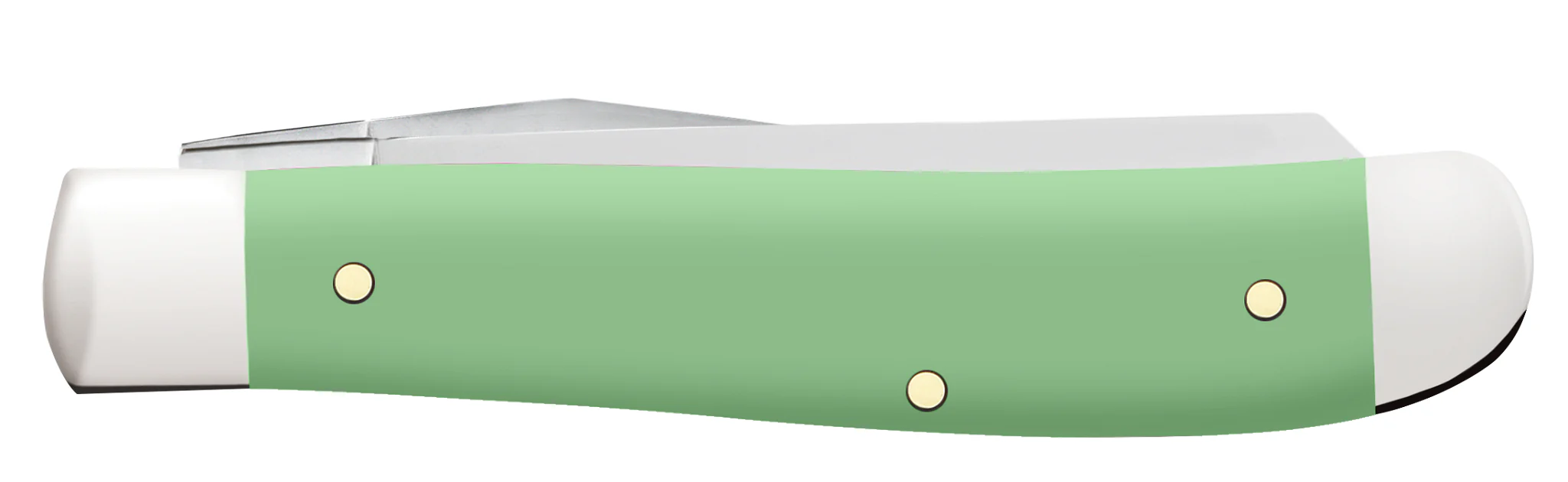 Smooth Mint Green Synthetic Mini Trapper - Image 3