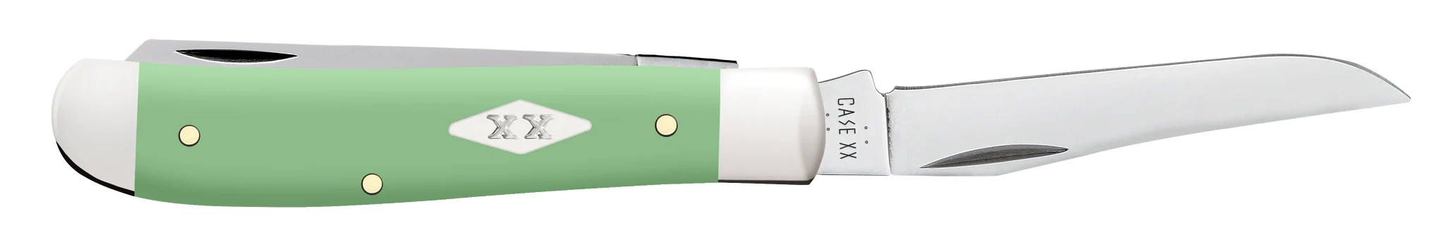 Smooth Mint Green Synthetic Mini Trapper - Image 4