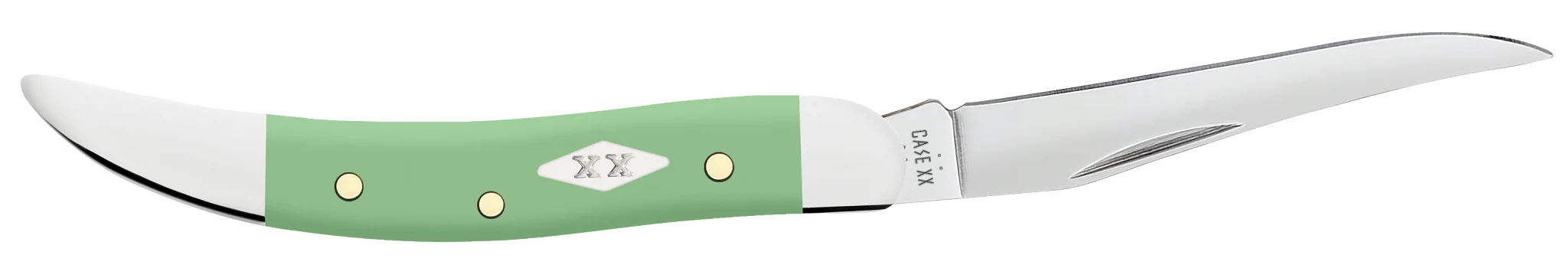 Smooth Mint Green Synthetic Small Texas Toothpick - Image 4
