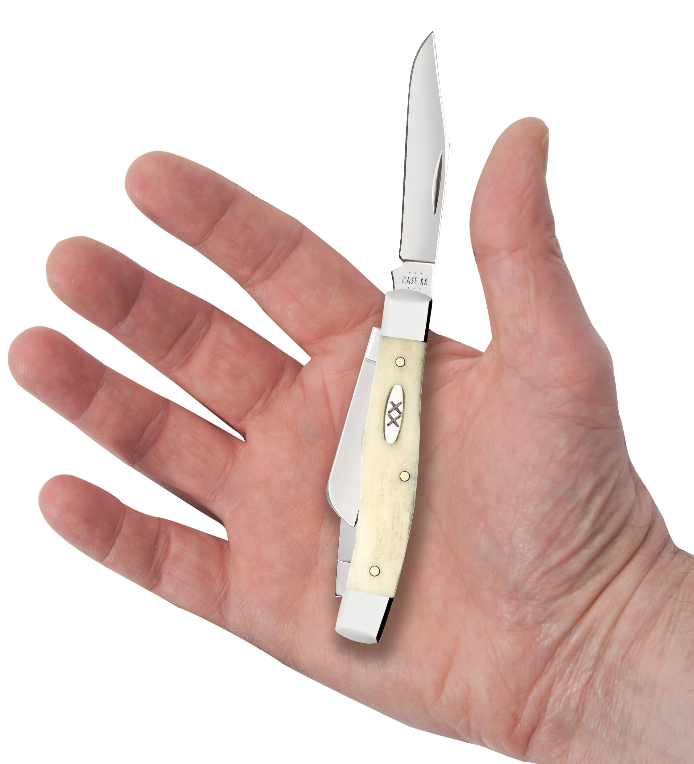 Smooth Natural Bone Medium Stockman - Image 6