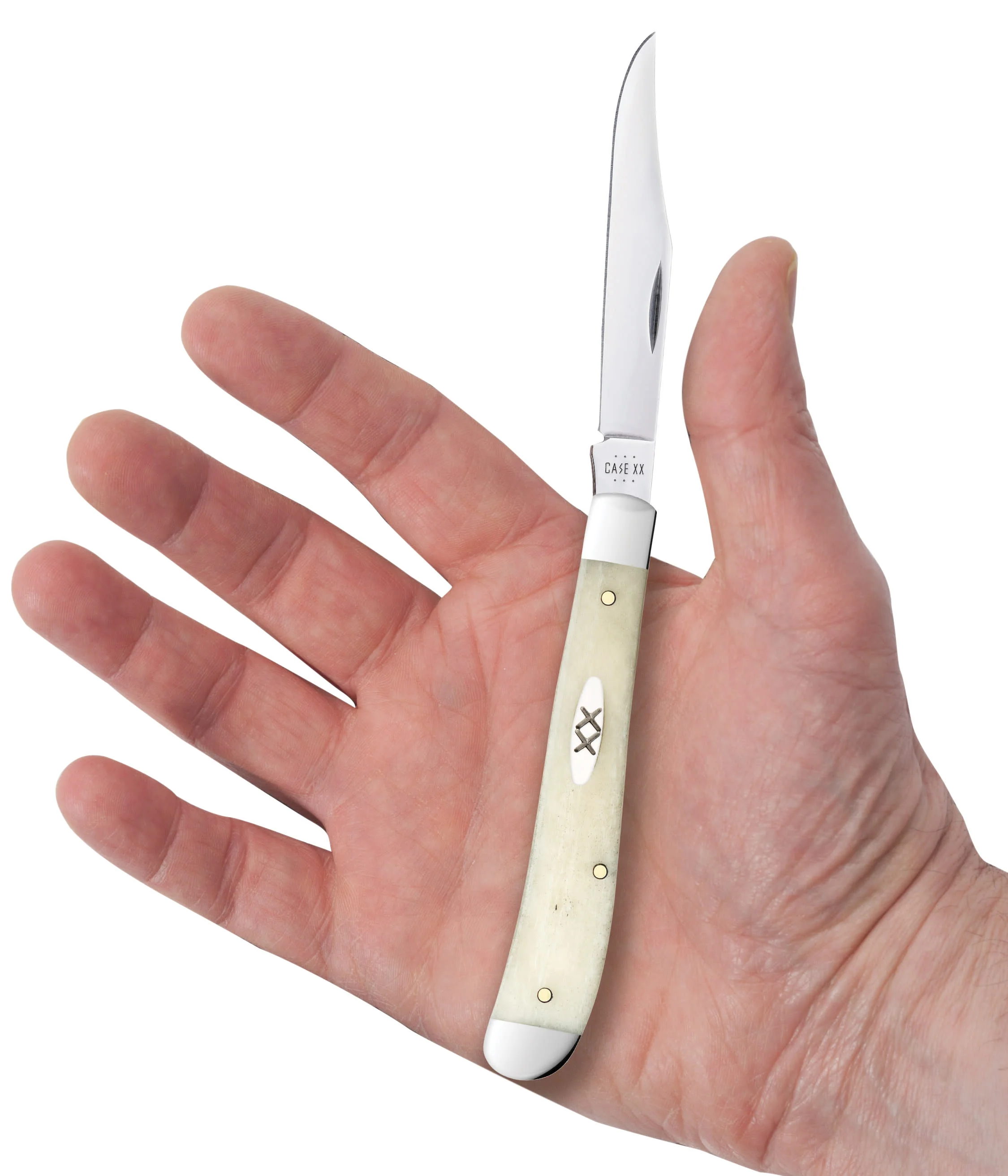 Smooth Natural Bone Slimline Trapper - Image 5