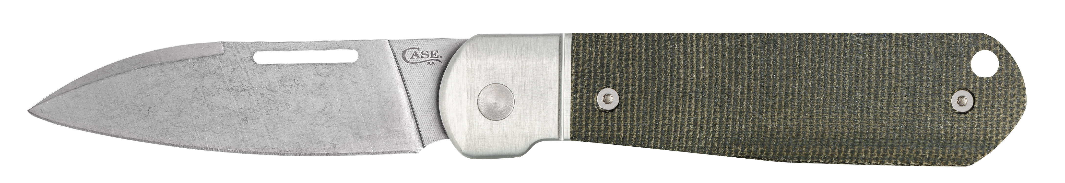 Smooth OD Green Canvas Micarta® Highbanks® - Image 5
