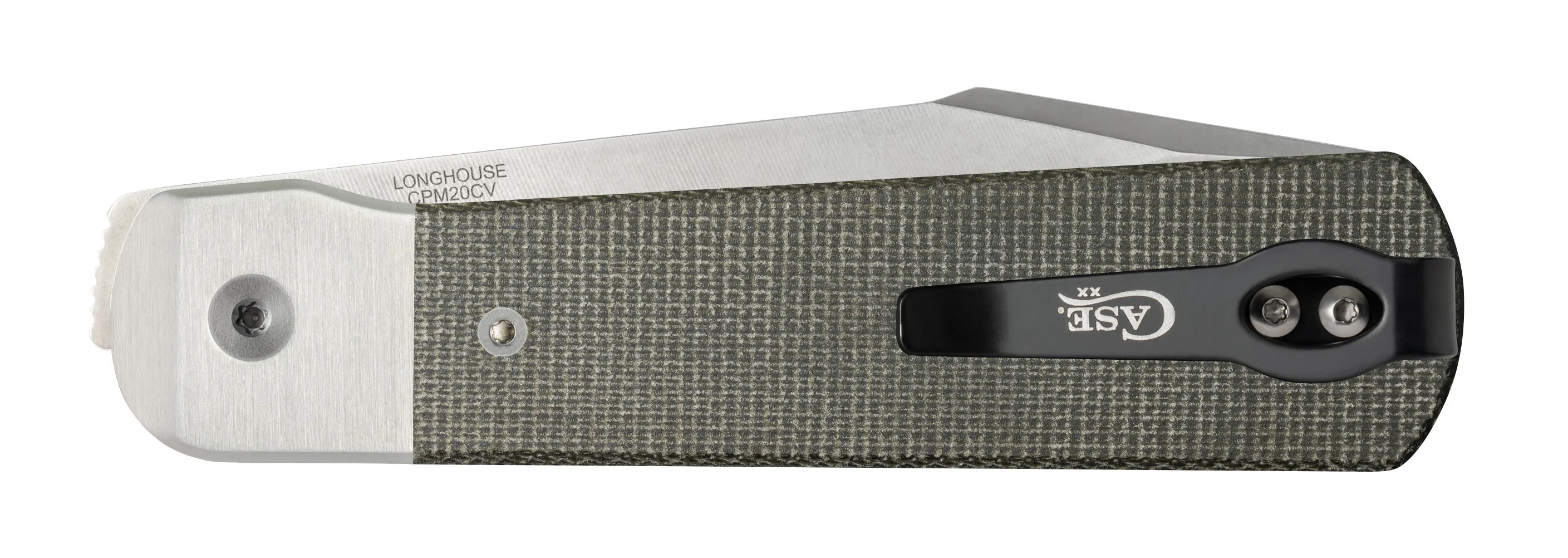 Smooth OD Green Canvas Micarta® Longhouse® - Image 4