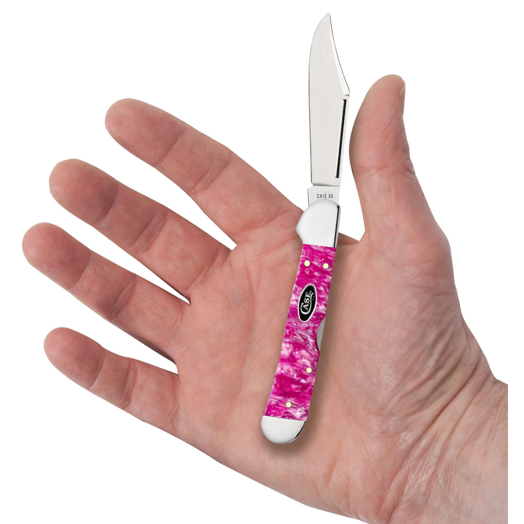 Smooth Pink Crackle Kirinite® Mini Copperlock® - Image 5
