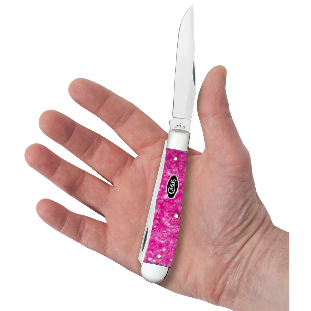 Smooth Pink Crackle Kirinite® Trapper - Image 5