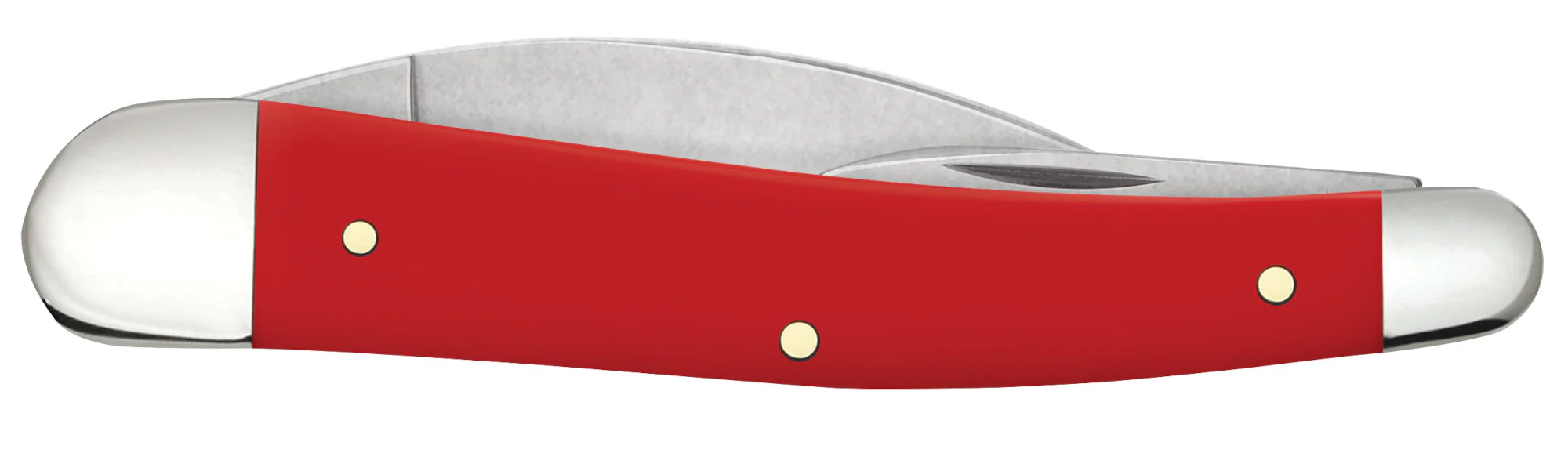 Smooth Red Synthetic American Workman CS Seahorse Whittler - Image 3