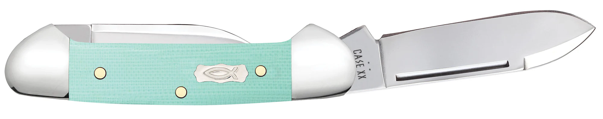 Smooth Seafoam Green G-10 Baby Butterbean - Image 4